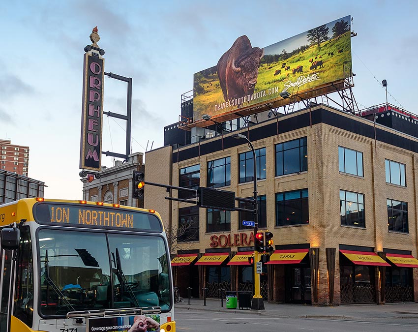 My Great Place Billboard Downtown