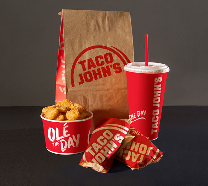 Ole the Day Packaging | Taco Johns
