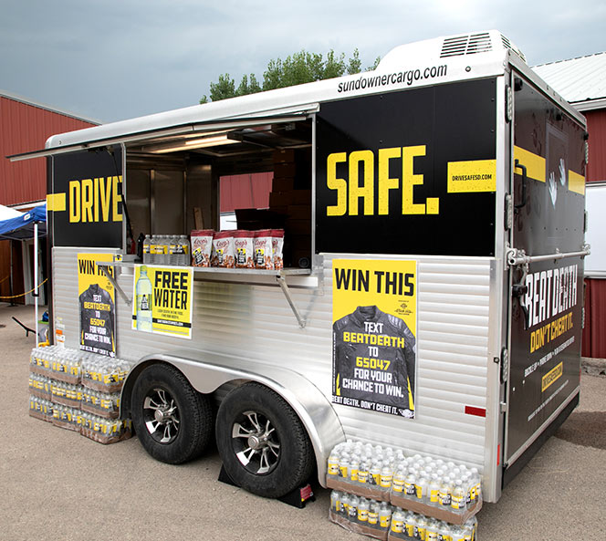 Drive Safe Trailer Display