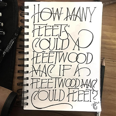 Fleetwood Mac Graphic | 20 Creative Instagram Accounts for Marketers