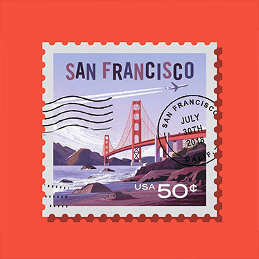 Stamp San Fransisco | 20 Creative Instagram Accounts for Marketers