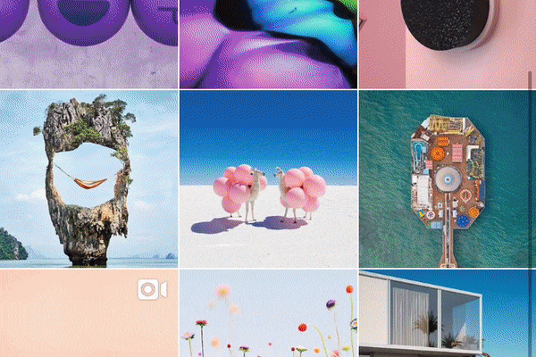 Scrolling GIF Adobe | 20 Creative Instagram Accounts for Marketers