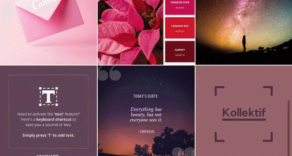 Scrolling GIF Canva | 20 Creative Instagram Accounts for Marketers