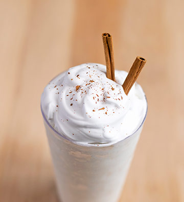 Whipped Cream Drink | Food Photography