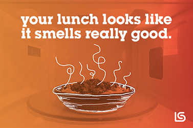 your lunch looks like it smells really good | Shoutout Cards Blog