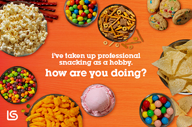 i've taken up professional snacking as a hobby. how are you doing? | Shoutout Cards Blog