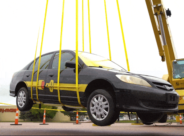 Suspended Car | South Dakota Office of Highway Safety