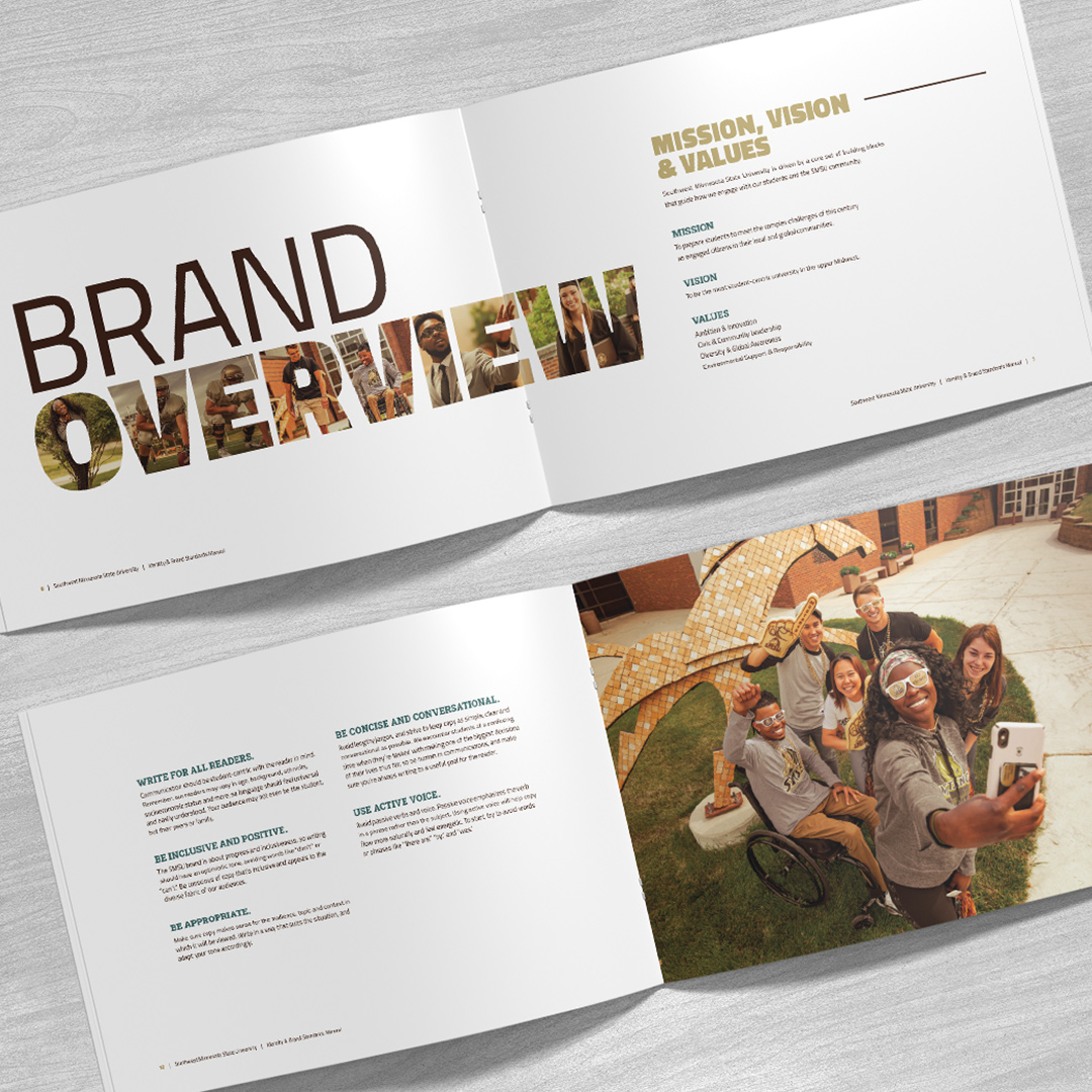 Rebrand | SMSU Work Sample