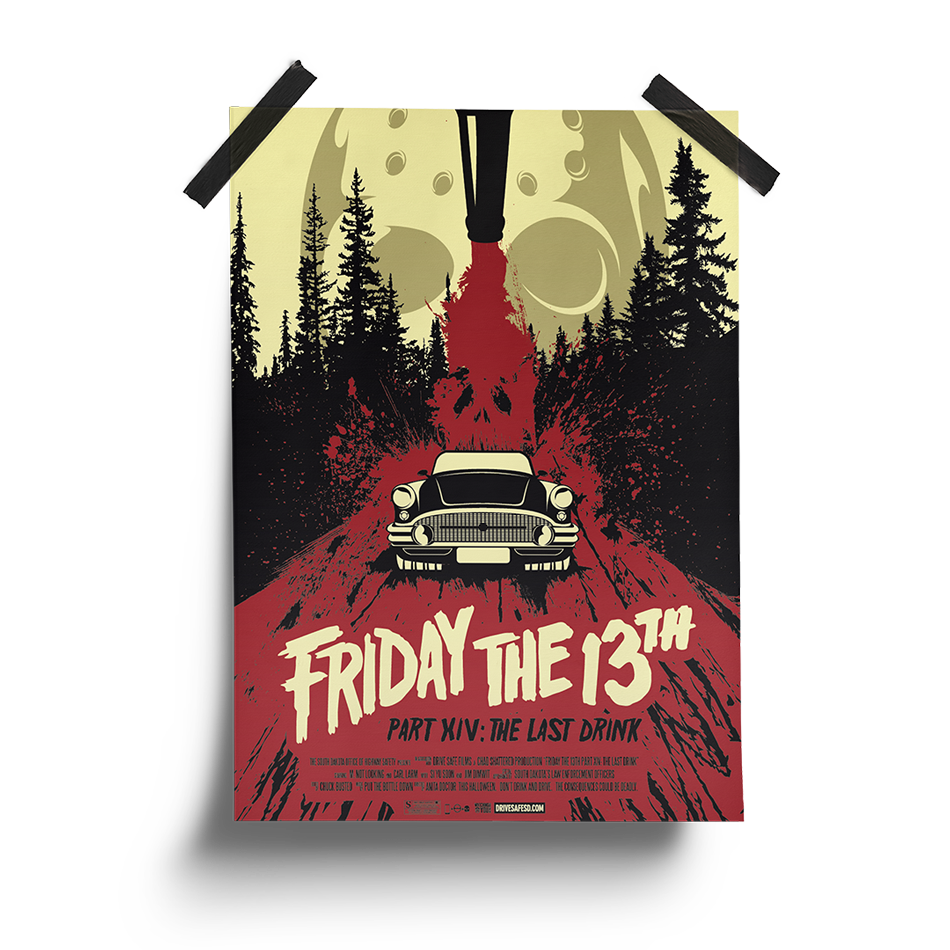 Friday the 13th | South Dakota Office of Highway Safety Movie Posters