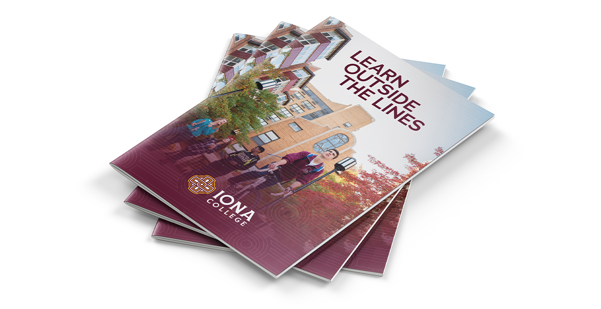 Iona Pamphlet | Iona College Rebrand