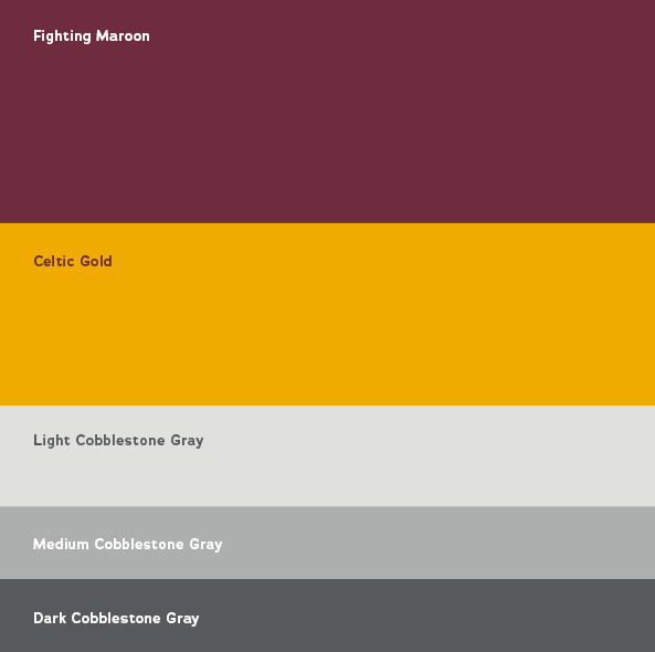 Color Guide | Iona College Rebrand