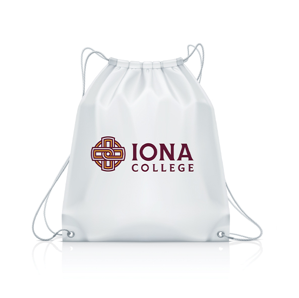 Drawstring Bag | Iona College Rebrand