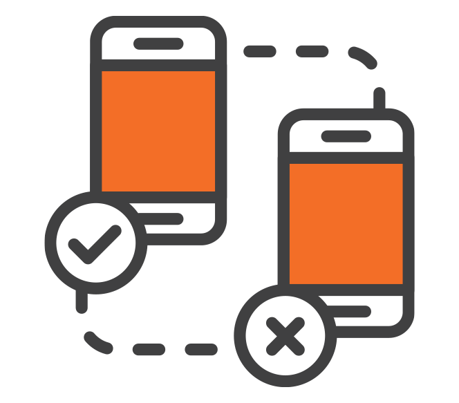 mobile phone functionality icon