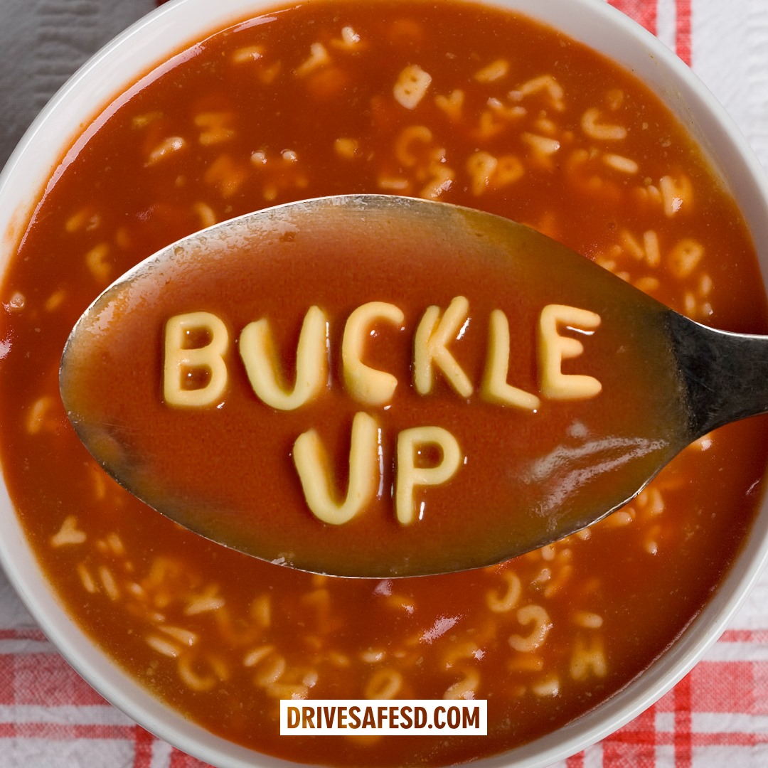 Buckle Up tomato soup
