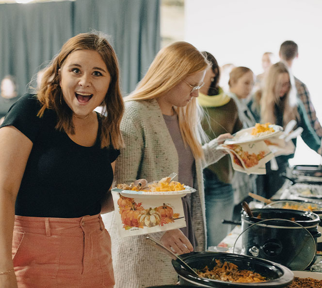 food assembly line