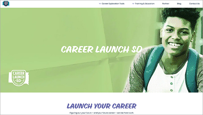 Career Launch SD Homepage