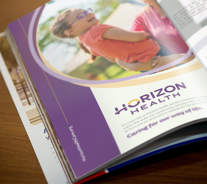 Horizon Health magazine ad